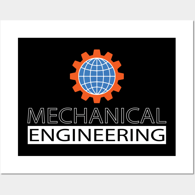 mechanical engineering mechanics engineer machine Wall Art by PrisDesign99